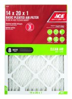 (image for) 14 in. W x 20 in. H x 1 in. D Pleated Pleated Air Filter