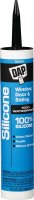 (image for) Window and Door Sealant, Black, -40 to 400 deg F, 10.1 fl-oz