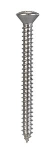 (image for) No. 10 x 2 in. L Phillips Oval Head Stainless Steel Shee