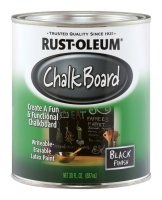 (image for) Black Chalkboard Paint 30 oz.