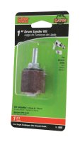 (image for) 1 in. Dia. x 1 in. L Aluminum Oxide Drum Sander Kit 50 Gri