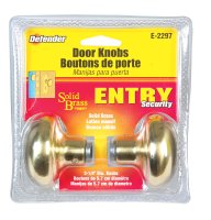 (image for) Polished Solid Brass Replacement Knobs Right Handed