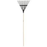 (image for) 59 in. L x 18 in. W Steel Rake Wood
