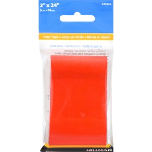 (image for) Hillman 2 in. W X 24 in. L Red Reflective Safety Tape 1 pk