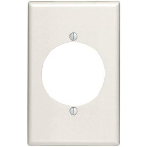 (image for) Ivory Flush Mount 1-Gang Wall Plate