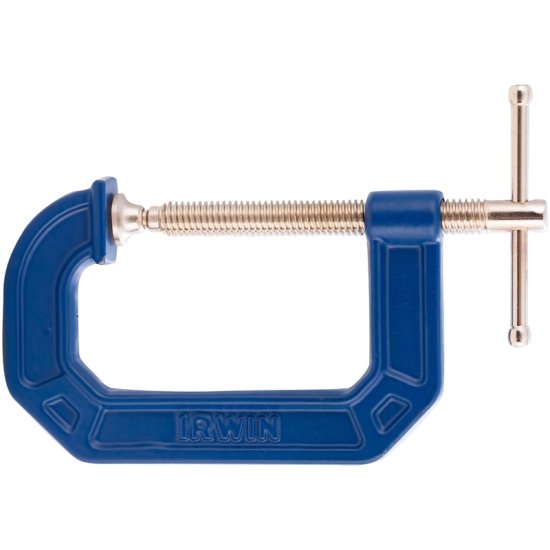 (image for) Irwin Quick-Grip 2 in. X 1-5/16 in. D Adjustable C-Clamp 900 lb 