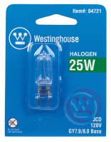 (image for) 25 W T4/G8 Decorative Halogen Bulb 255 lm White 1 pk