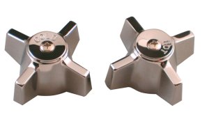 (image for) Sterling Hot and Cold Faucet Handles