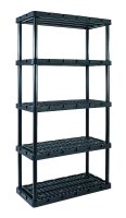 (image for) 72 in. H x 36 in. W x 18 in. D Resin Shelving Unit