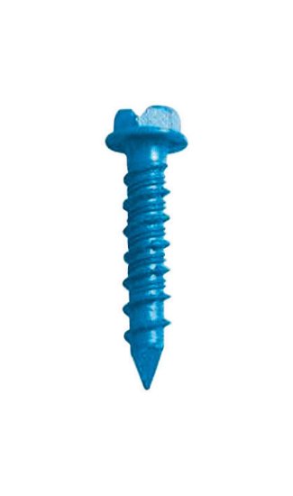 (image for) Tapcon 1/4 in. D X 1-1/4 in. L Steel Hex Head Concrete Screw Anc