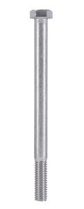 (image for) 3/8-16 in. Dia. x 5 in. L Steel Hex Head Cap Screw 25 pk