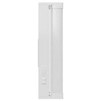 (image for) 12 in. L White Hardwired LED Under Cabinet Light Strip 700 lumen