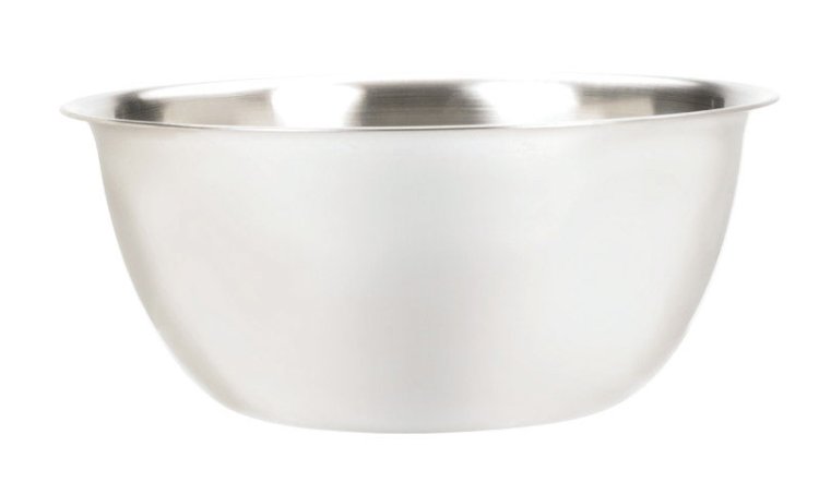 (image for) 6.25 qt. Stainless Steel Silver Mixing Bowl 1 pc.