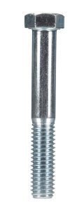 (image for) 7/16 in. Dia. x 3 in. L Heat Treated Zinc Steel Hex Head