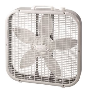 (image for) 21-3/4 in. H x 20 in. Dia. 3 speed Box Fan