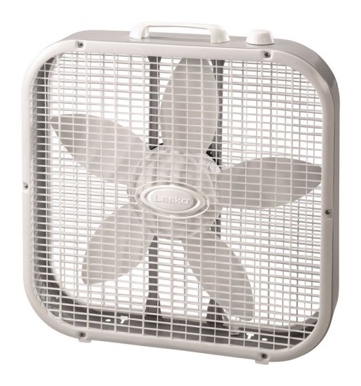 (image for) 21-3/4 in. H x 20 in. Dia. 3 speed Box Fan