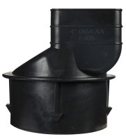 (image for) 4 x 3.25 x 2.5 in. Downspout Adapter 1 pc
