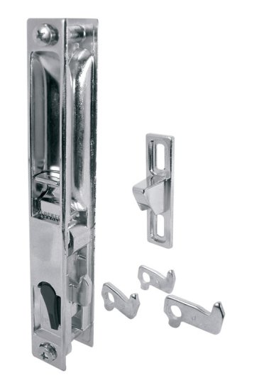 (image for) Chrome Steel Outdoor Patio Door Handle Se