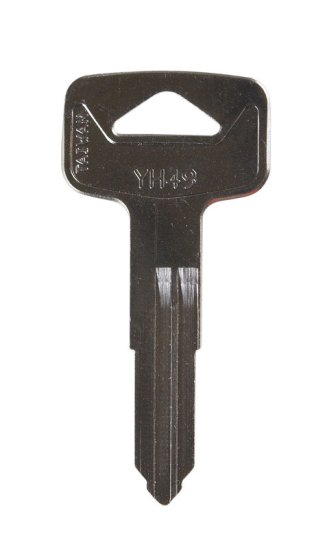 (image for) Traditional Key Motorcycle Key Blank Double sided For Yama