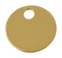 (image for) TAGS KEY ROUND 1-1/8"BRS