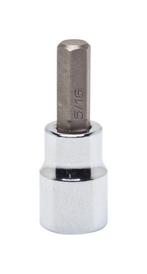 (image for) 10 mm x 3/8 in. drive Metric 6 Point Standard Hex Bit S