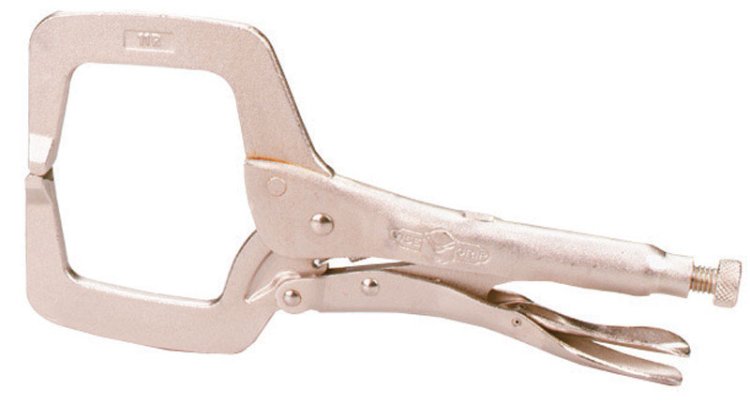 (image for) 3-3/8 in. x 2-5/8 in. D Locking C-Clamp 1000 lb. 1 pc.