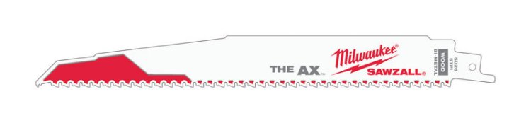 (image for) The AX SAWZALL 9 in. Bi-Metal Reciprocating Saw Blade