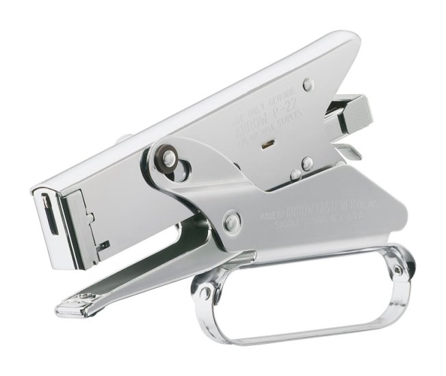 (image for) Flat Plier Stapler Chrome