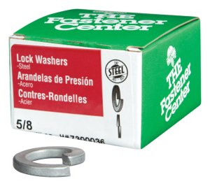 (image for) 5/8 in. Dia. Zinc-Plated Steel Split Lock Washer 25 pk
