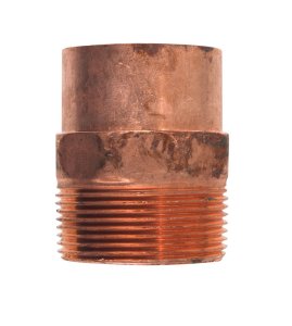 (image for) 1-1/2 in. Copper x 1-1/2 in. Dia. MIP Copper