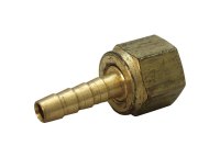 (image for) Brass 1/4 in. Dia. x 3/8 in. Dia. Adapter Yellow 1 pk