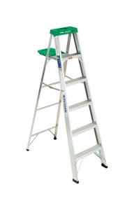 (image for) 6 ft. H x 21.5 in. W Aluminum Step Ladder Type II 225 lb.