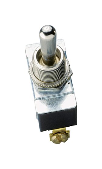(image for) 20 amps Toggle Switch Silver 1 pk