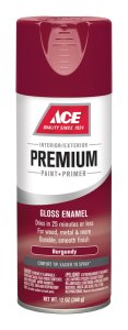 (image for) Premium Gloss Burgundy Enamel Spray Paint 12 oz.