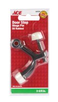 (image for) 1.6 in. H X 2-5/8 in. W Metal Oil Rubbed Hinge Door Stop