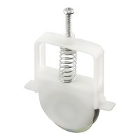 (image for) 1 in. D X 1/4 in. L Plastic/Steel Roller Assembly 2 pk