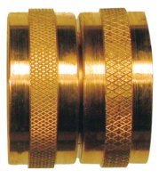 (image for) Brass 3/4 in. Dia. x 3/4 in. Dia. Female Swivel Hose Adapter